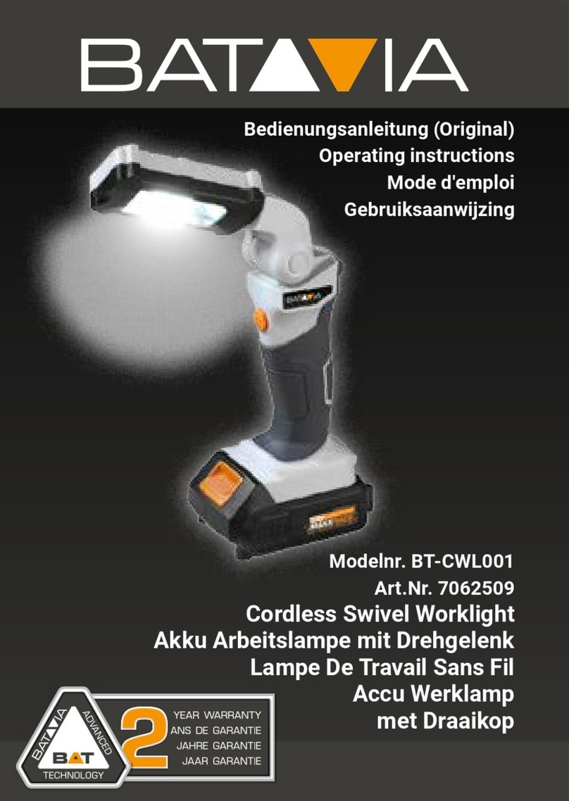 Batavia BT-CWL001 operating instructions