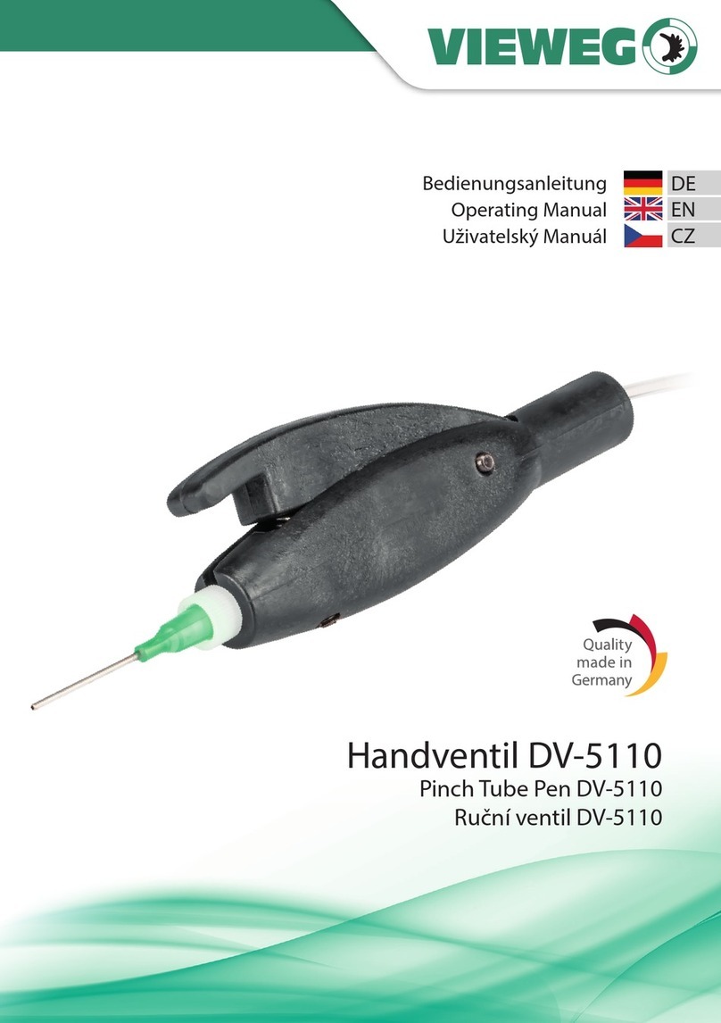 VIEWEG DV-5110 operating manual