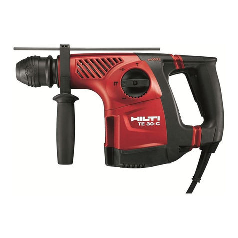 Hilti TE 30 instructions