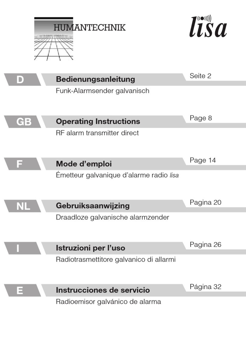 HumanTechnik A-2467-0 User manual