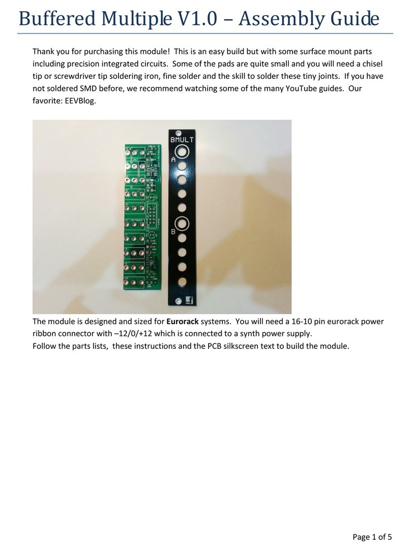 PMFoundations Buffered Multipl User manual