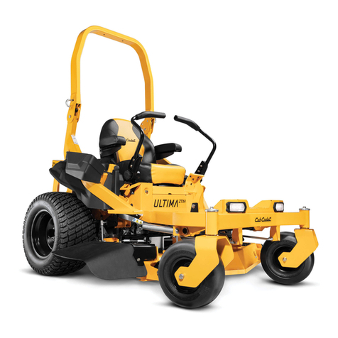 MTD Cub Cadet Ultima ZTX4 48 User manual