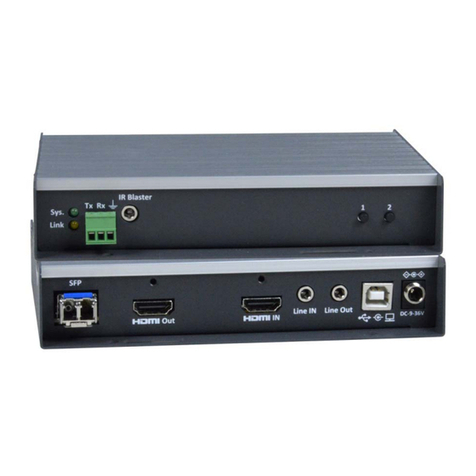 NTI XTENDEX ST-IPFOUSB4K-L-LCVW User manual