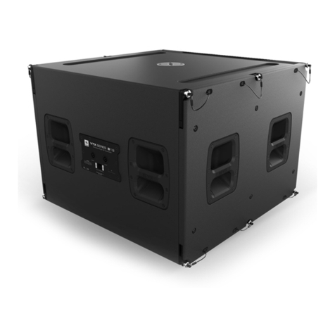 JBL VTX Series User manual
