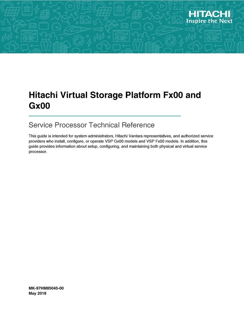 Hitachi SVP F 00 Series User manual