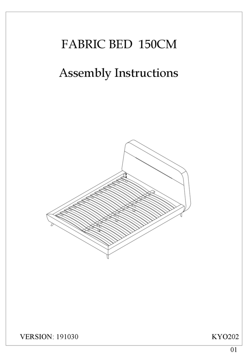 Julian Bowen Limited KYO202 Assembly instructions