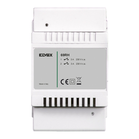Vimar ELVOX 69RH Installer's guide