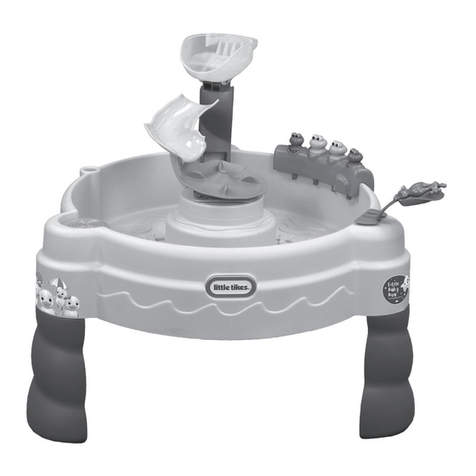 Little Tikes Little Baby Bum 5 Little Ducks Water Table manual