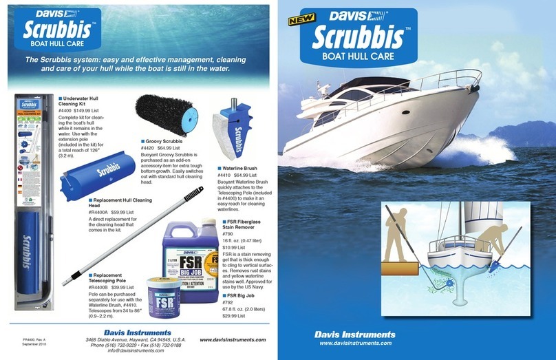 Davis Instruments Scrubbis 4400 manual
