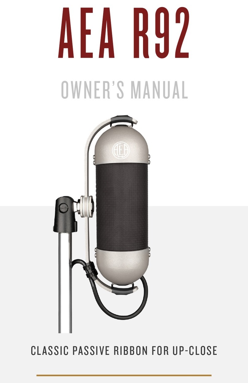 AEA R92 owner's manual