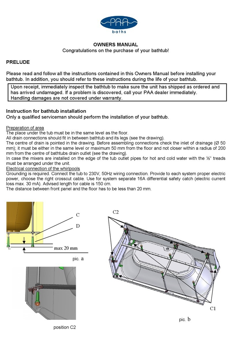 PAA PRELUDE owner's manual