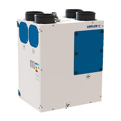 Airflow Duplexvent DV65 Entro-V User manual