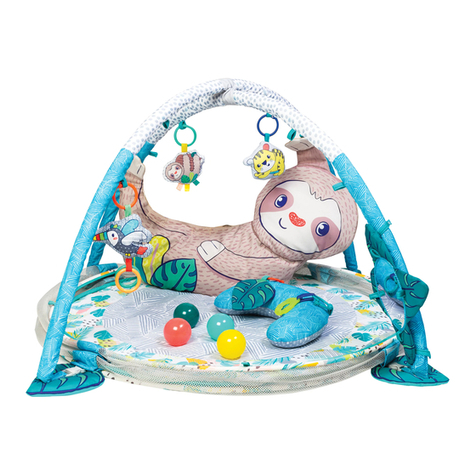 Infantino 4-IN-1 TWIST & FOLD MUSICAL MOBILE GYM Assembly instructions