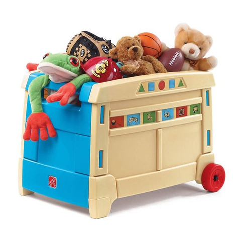 Step 2 Lift & Roll Toy Box User manual Step 2 Lift & Roll Toy Box User manual