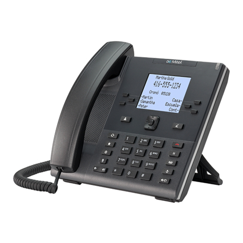 Mitel 6390 User manual Mitel 6390 User manual