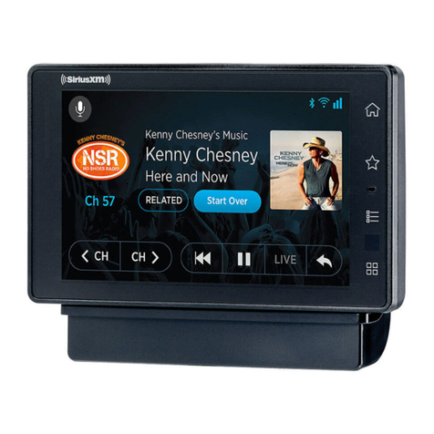 Sirius XM RAdio 360L Owner's manual