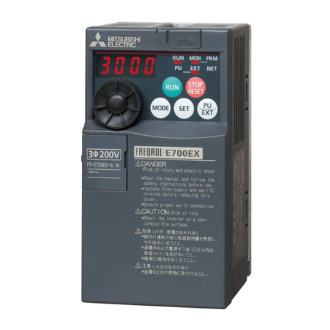 Mitsubishi Electric FR-E700EX User manual