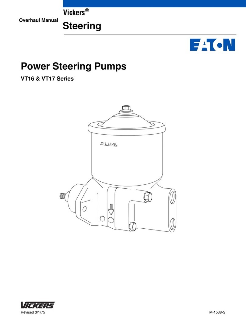 Eaton Vickers VT16 Overhaul manual