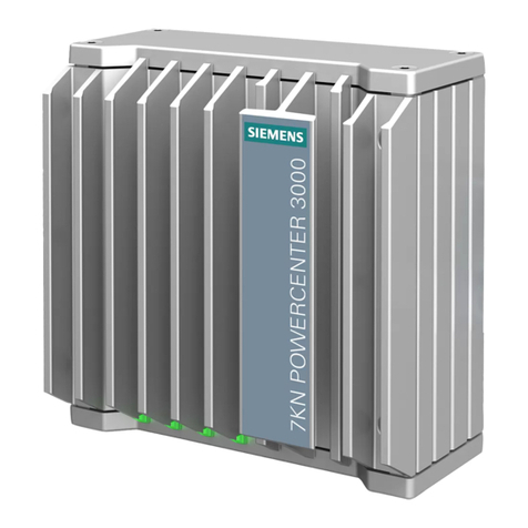 Siemens SENTRON 7KN POWERCENTER 3000 manual