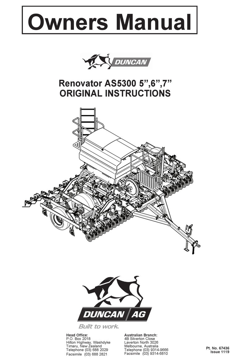 Duncan Renovator AS5300 owner's manual