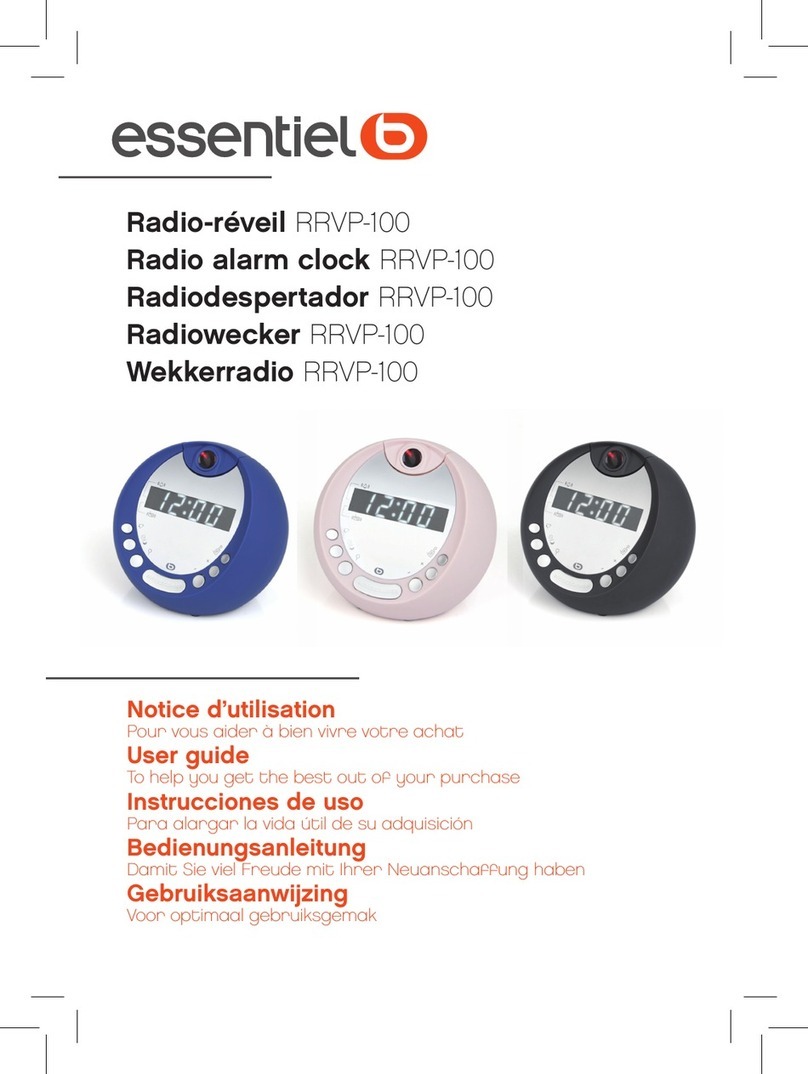 essentiel b RRVP-100 user guide