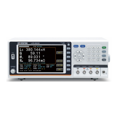 GW Instek LCR-8230 Firmware update manual