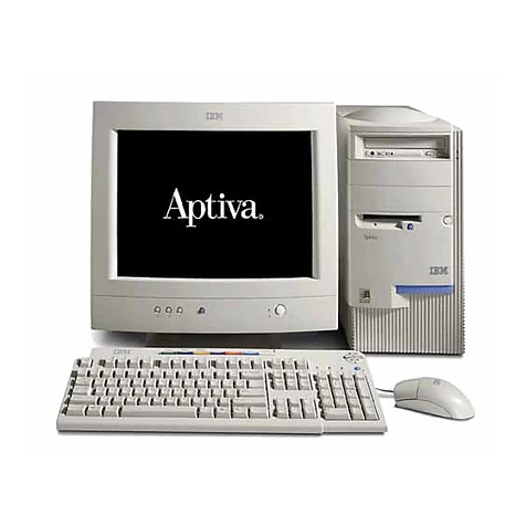 IBM Aptiva Series User manual IBM Aptiva Series User manual
