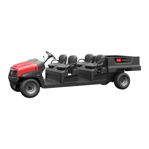 Toro Workman GTX Series User manual Toro Workman GTX Series User manual