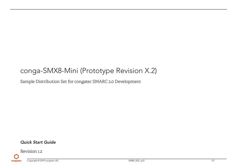 Congatec conga-SMX8-Mini quick start guide