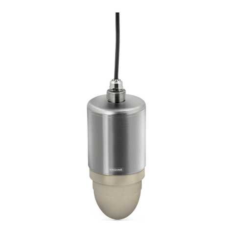 KROHNE OPTIWAVE 1400 C User manual
