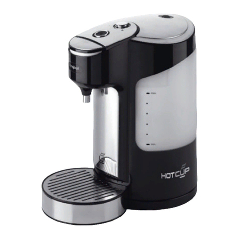Concept2 HOT CUP RK3000 Cleaning and maintenance Concept2 HOT CUP RK3000 Cleaning and maintenance
