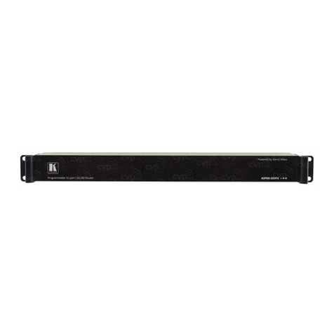 Kramer ASPEN-32UFX quick start guide