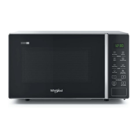Whirlpool COOK20 MWP201SB Instructions for use