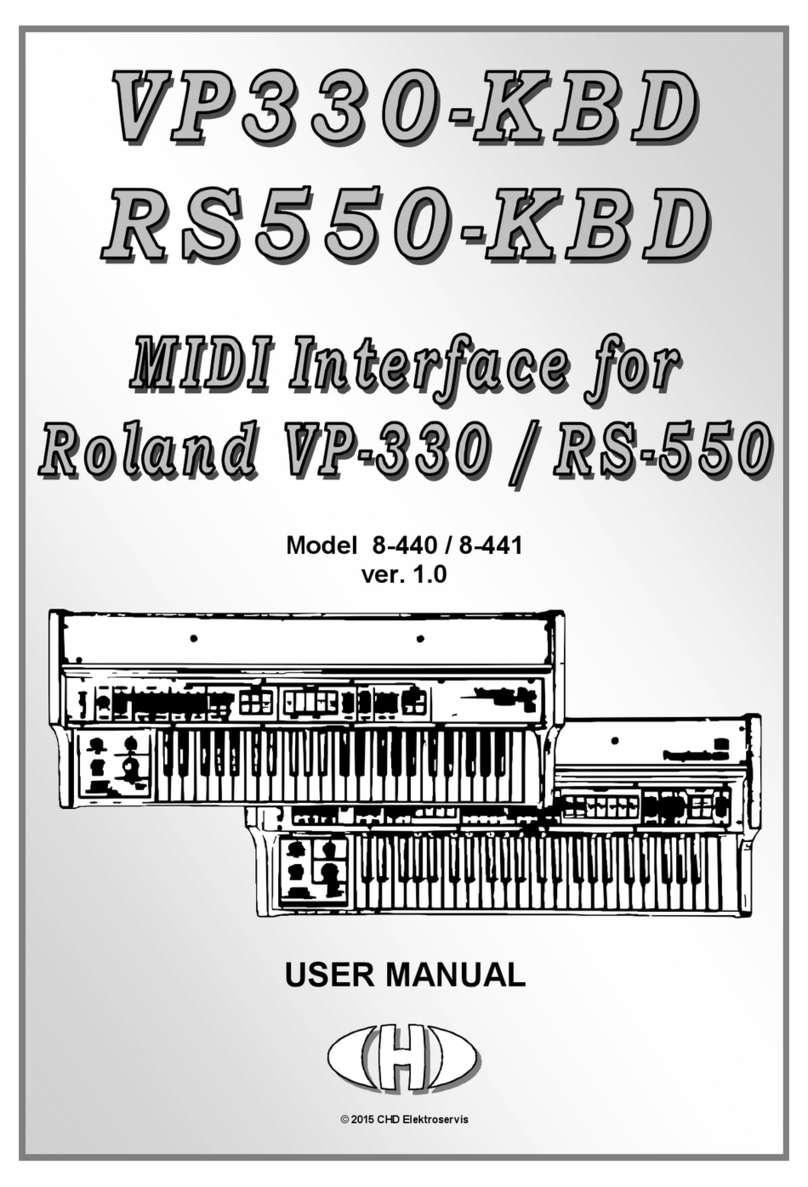 CHD Elektroservis 8-440 user manual