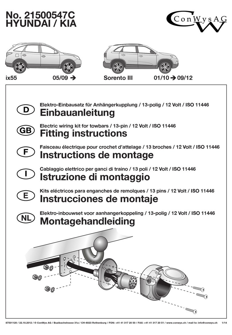 ConWys AG 21500547C User manual