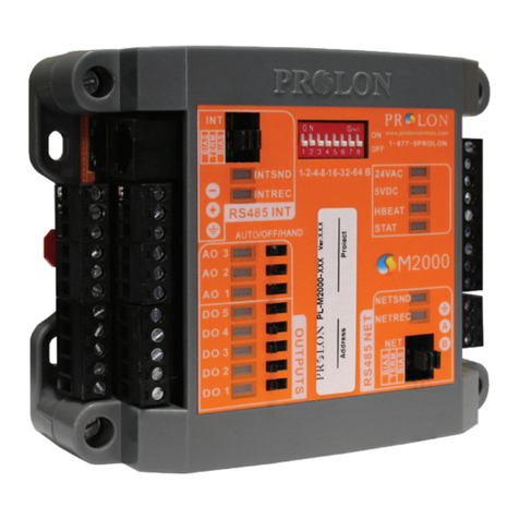 Prolon M2000 SERIES Installation instructions