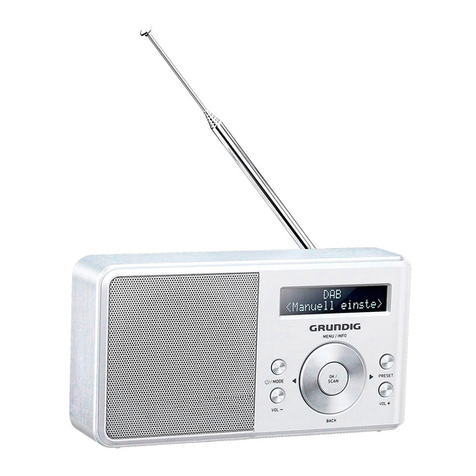 Grundig Music 5000 DAB+ User manual