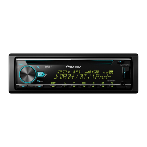 Pioneer DEH-X7800DAB owner's manual