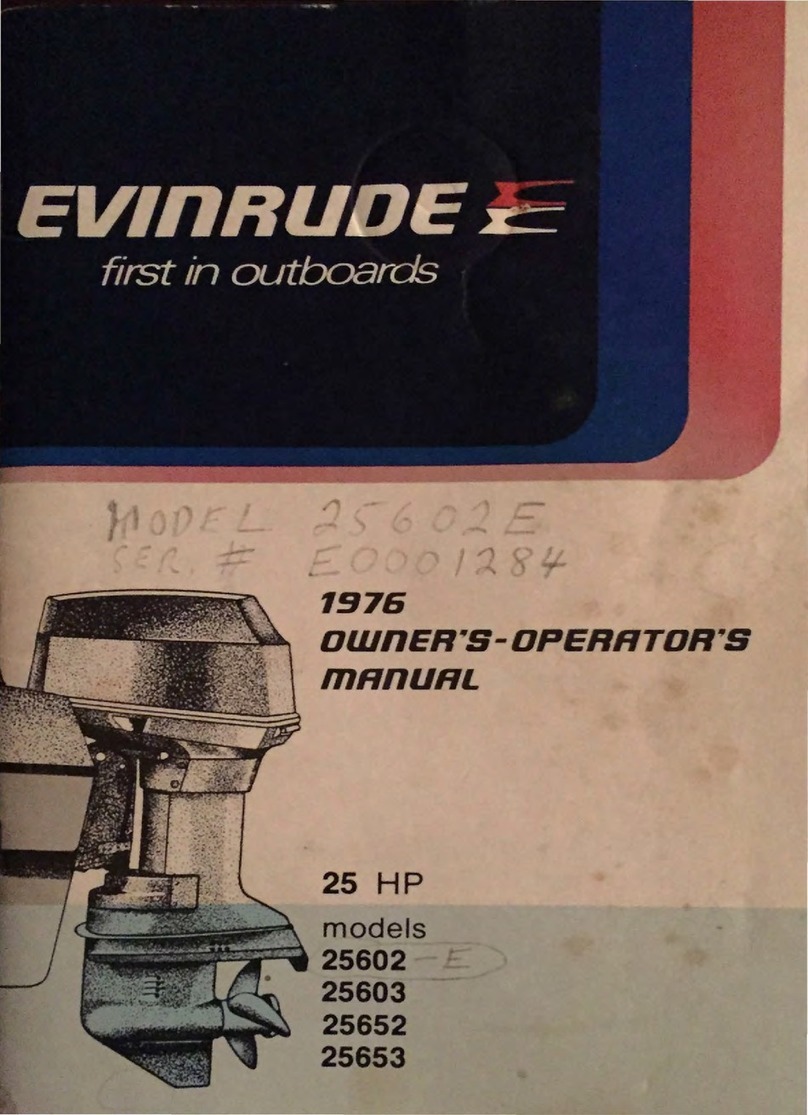 Evinrude 25 HP Owner's/operator's manual