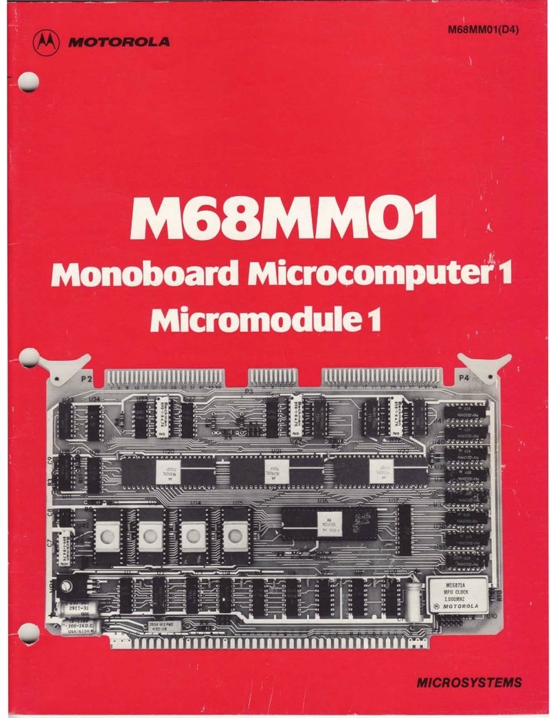 Motorola M68MM01 User manual