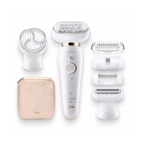 Braun Silk-epil 9 FLEX 9100 User manual