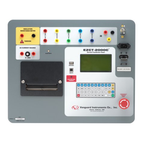 Vanguard Instruments EZCT-2000C User manual