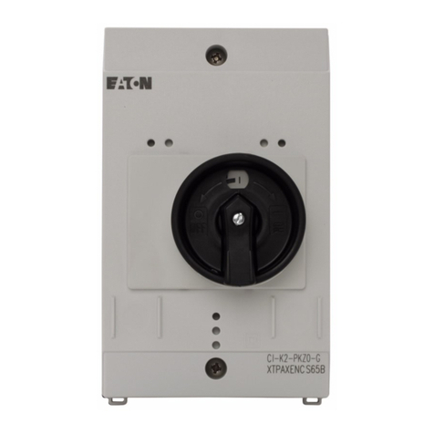 Eaton XTPAXENCS65B Instruction leaflet