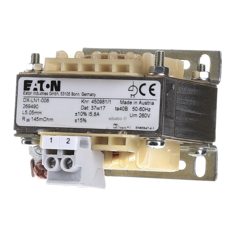 Eaton DX-LN1 Series Instruction leaflet