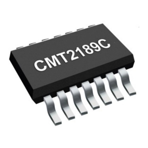 CMOSTEK CMT2189C Instruction Manual