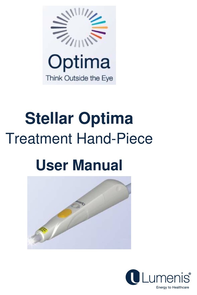 LUMENIS Stellar Optima User manual
