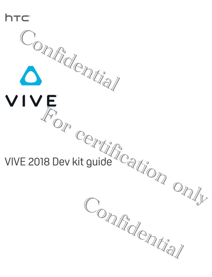 HTC VIVE 2018 Dev kit Guide
