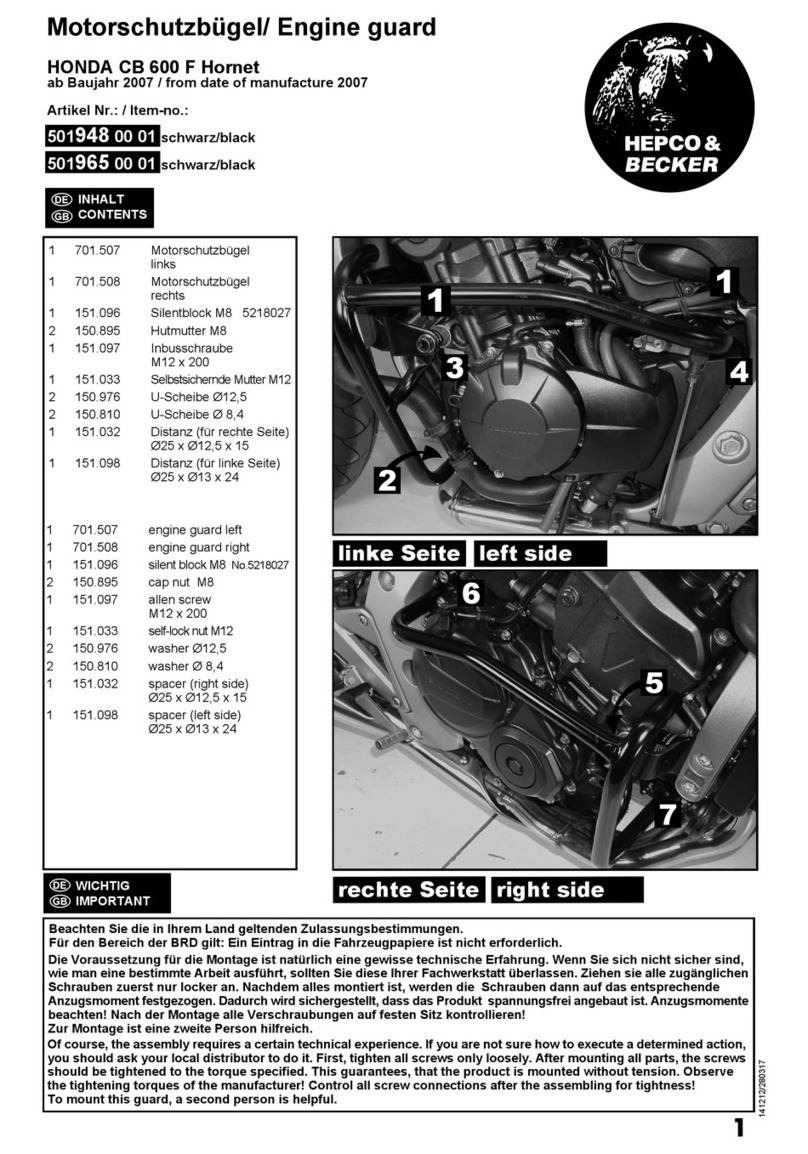 hepco & becker 501948 00 01 instructions
