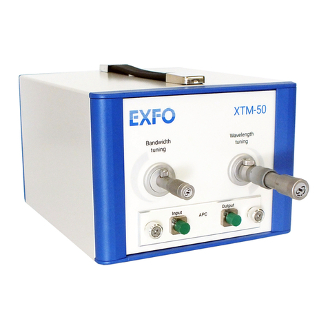 EXFO XTM-50 Series user guide