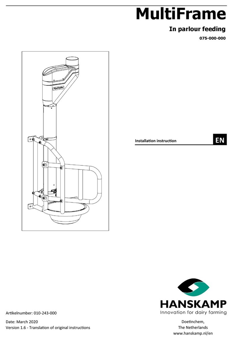 Hanskamp MultiFrame Installation instruction